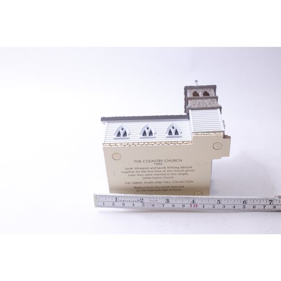 The Country Church, 1994, Miniature Building, Sarah Plain and Tall Collection, - Picture 4 of 4